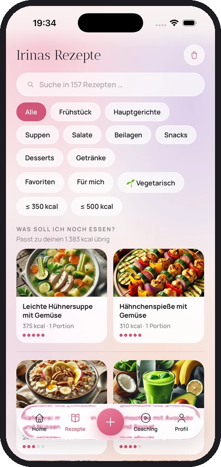 Rezepte von Irina
